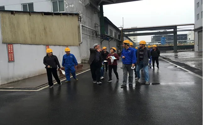市清洁生产专家组来公司开展评估工作 市清洁生产专家组来公司开展评估工作